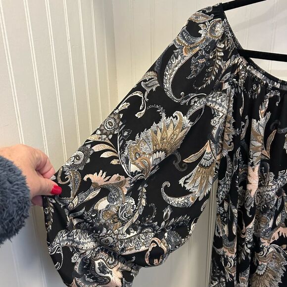 Black print tunic - Picture 2 of 3